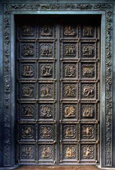 North Doors of the Baptistery of San Giovanni, 1403-24 by Lorenzo Ghiberti